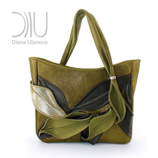 Womens Luxury Handbags. Bamboo Green 3 by Diana Ulanova. Buy on women-bags.com