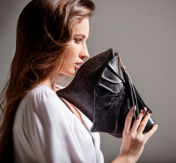 Luxury Clutch Bags. Leaf Drop 1 by Diana Ulanova. Buy on women-bags.com