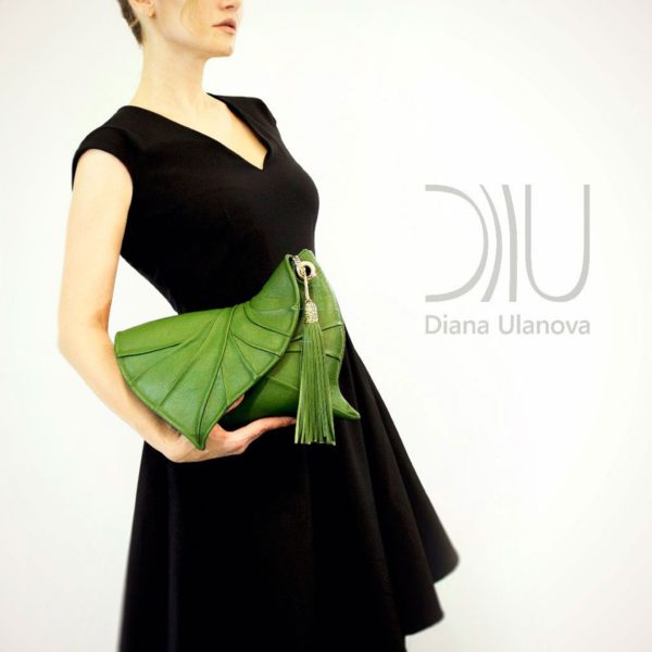 Designer Clutch Bags On Sale. Leaf Drop 4 by Diana Ulanova. Buy on women-bags.com