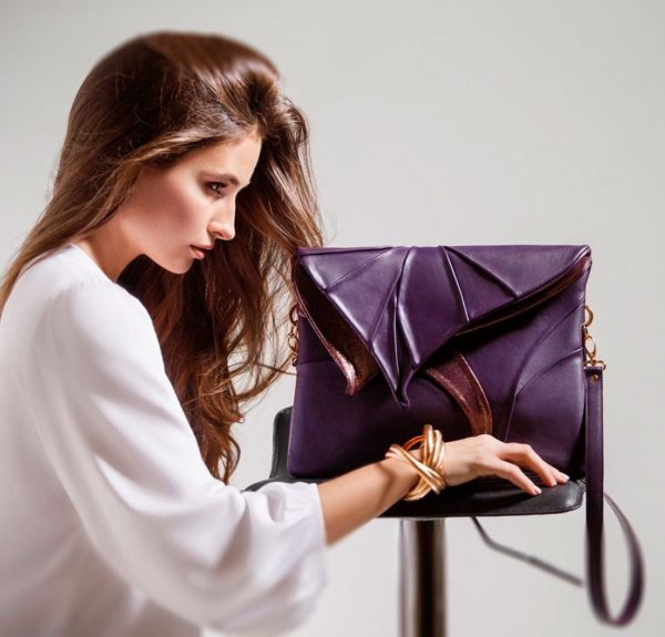 Designer Over Shoulder Bags. Leaf Maxi 5 by Diana Ulanova. Buy on women-bags.com