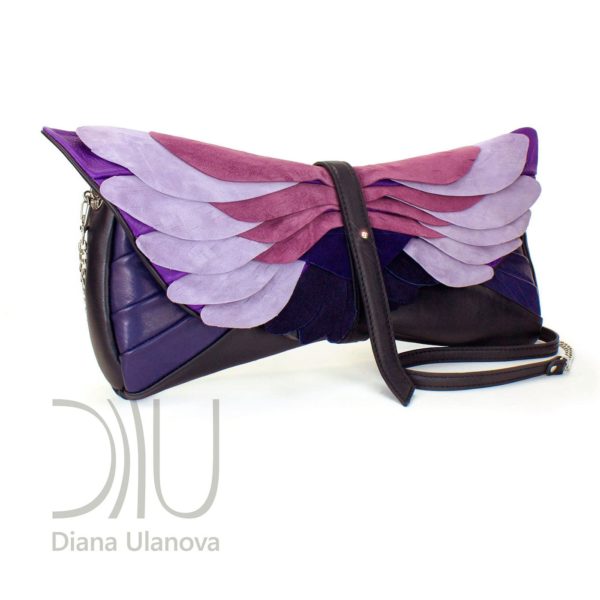 Luxury Clutch. Totem Clutch Black/Purple|Totem Clutch Black/Red by Diana Ulanova. Buy on women-bags.com