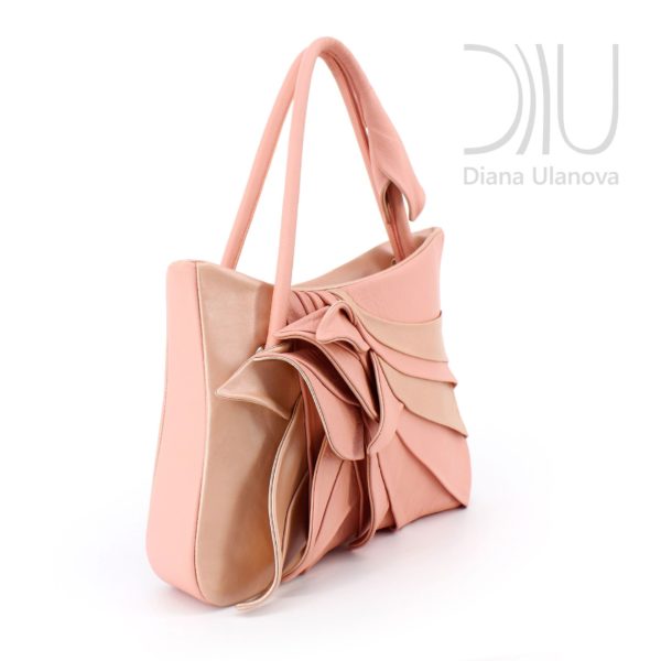 Designer Bags. Feathers Beige by Diana Ulanova. Buy on women-bags.com