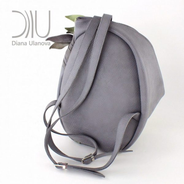 Backpacks For Women Leather. Savanna Black/Silver by Diana Ulanova. Buy on women-bags.com