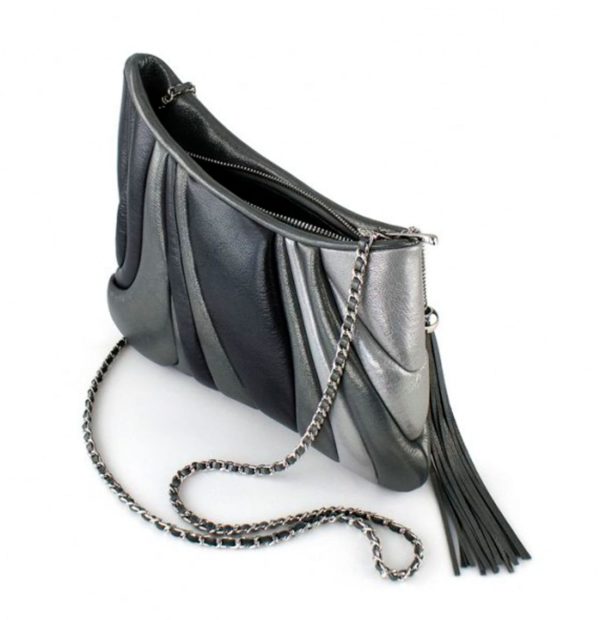 Designer Shoulder Bags On Sale. Sputnik Grey/Black 1 by Diana Ulanova. Buy on women-bags.com