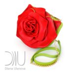 Rose mini Grass green