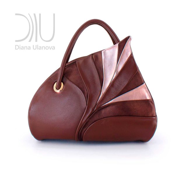 Womens Designer Bag. Birch Leaf Brown 1 by Diana Ulanova. Buy on women-bags.com