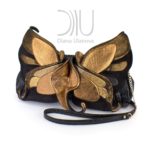 Butterfly black gold