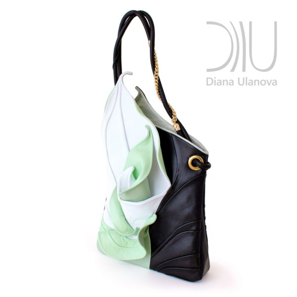 Designer Top Handle Bags. Calla Green 2 by Diana Ulanova. Buy on women-bags.com