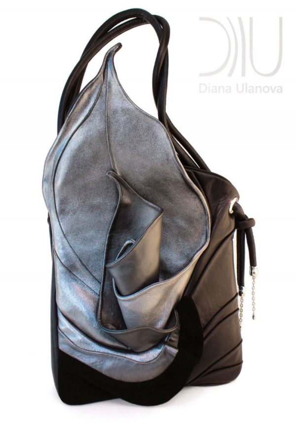 Designer Handbags For Women. Calla Silver/Black by Diana Ulanova. Buy on women-bags.com