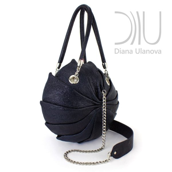 Women Designer Handbag. Cocoon Black 3 by Diana Ulanova. Buy on women-bags.com