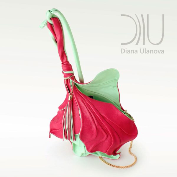 Designer Shoulder Bags. Fleur De Lys - Pink 2 by Diana Ulanova. Buy on women-bags.com