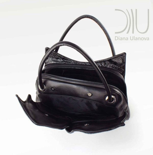 Designer Top Handle Bags. Gothic Black by Diana Ulanova. Buy on women-bags.com