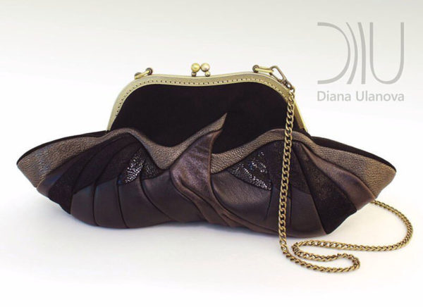 Clutch Bag Designer. Birdie Brown by Diana Ulanova. Buy on women-bags.com