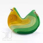 yin & yang Green Yellow