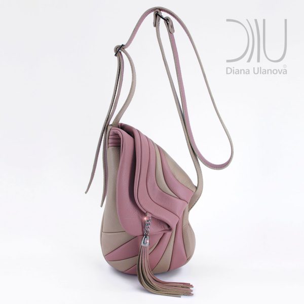 Shoulder Bag Designer. Jockey Pink by Diana Ulanova. Buy on women-bags.com
