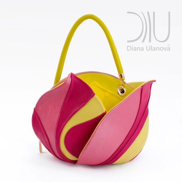 Womens Designer Handbags. Burgeon Sacvoyage Yellow by Diana Ulanova. Buy on women-bags.com