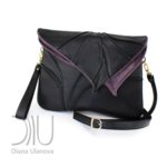 Leaf maxi Black/purple