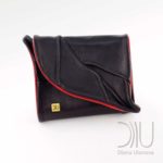 Leaf wallet Black/Red