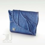 Leaf wallet Blue