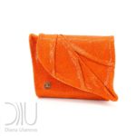 Leaf wallet Orange 1