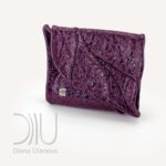 Leaf wallet Purple shimmer