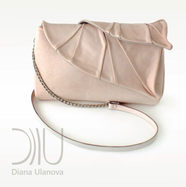 Clutch Bag Designs. Leaves Clutch Beige 2 by Diana Ulanova. Buy on women-bags.com