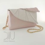 Leaves clutch Beige 3