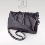 Leaves clutch Black