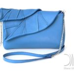 Leaves clutch Light Blue