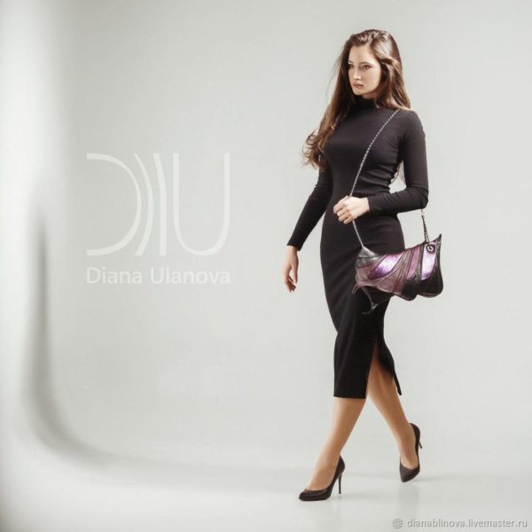 Designer Clutch Bags. Machaon 1 by Diana Ulanova. Buy on women-bags.com