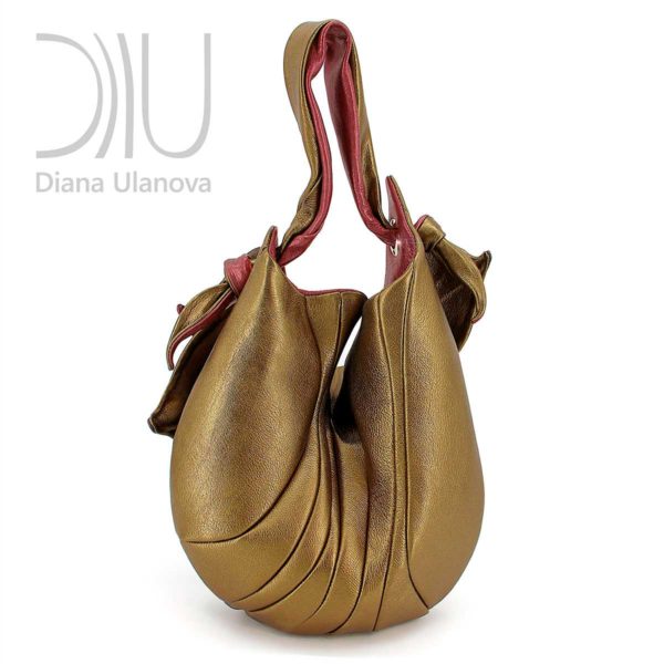 Shoulder Designer Bags. Orchid Gold by Diana Ulanova. Buy on women-bags.com
