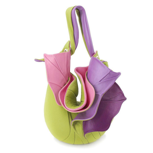 Shoulder Bags Designer. Orchid Green Purple 1 by Diana Ulanova. Buy on women-bags.com