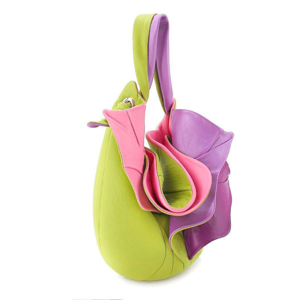 Designer Shoulder Bags. Orchid Green Purple 3 by Diana Ulanova. Buy on women-bags.com