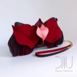 Orchid-clutch-Black-Red