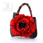 Poppy Black /red shimmer