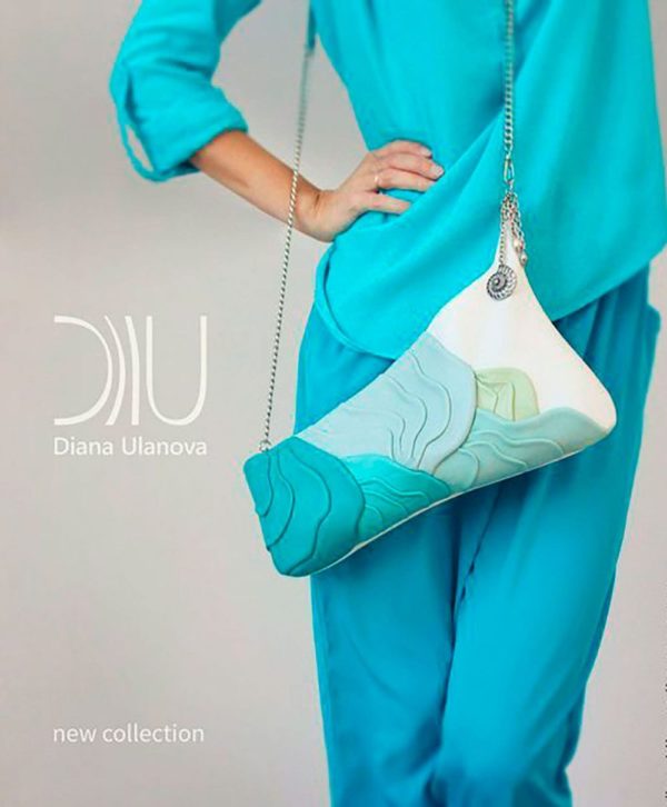 Clutch Designer Bags. Wave by Diana Ulanova. Buy on women-bags.com