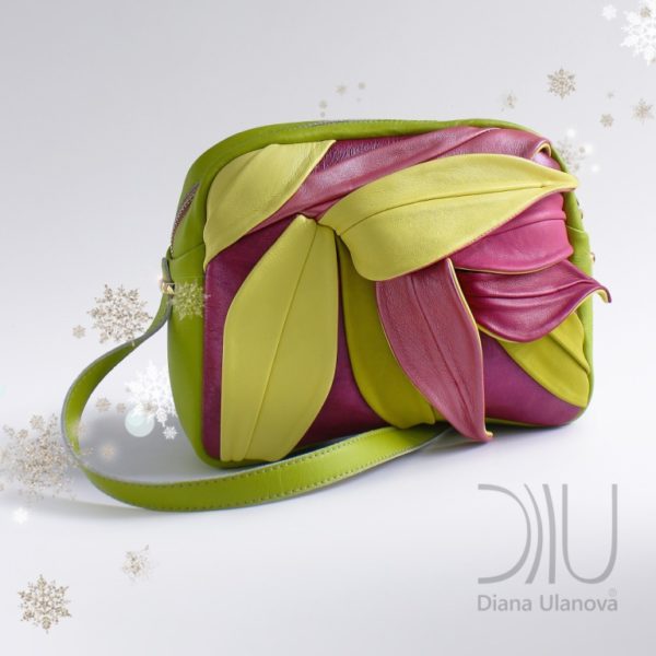 Micro Designer Bags. Bamboo_Mini Light Green by Diana Ulanova. Buy on women-bags.com