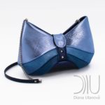 bow metallic blue