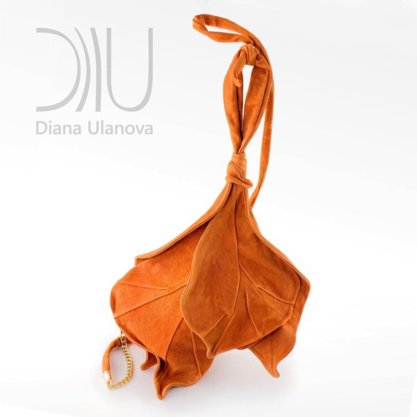 Shoulder Bags Designer. Burgeon Orange by Diana Ulanova. Buy on women-bags.com