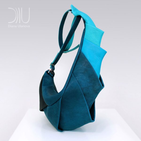 Designer Shoulder Bags For Women. Dragon Blue 1 by Diana Ulanova. Buy on women-bags.com
