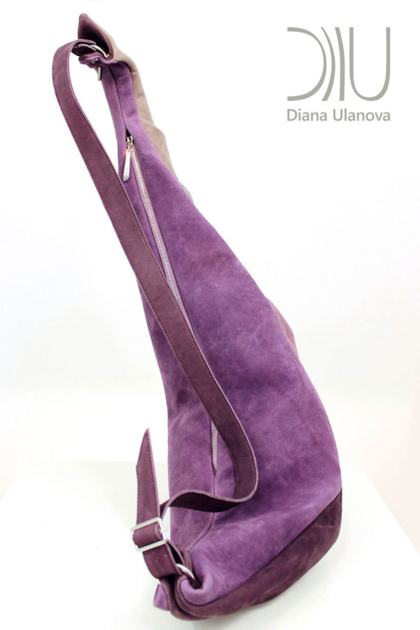 Designer Shoulder Bags On Sale. Dragon Brown/Purple by Diana Ulanova. Buy on women-bags.com