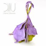 fleur de lys-violet/yellow