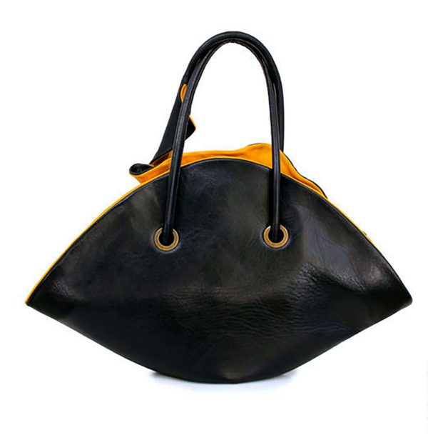 Womens Handbags Designer. Ginkgo Black/Yellow by Diana Ulanova. Buy on women-bags.com