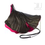 ginkgo clutch black/pink