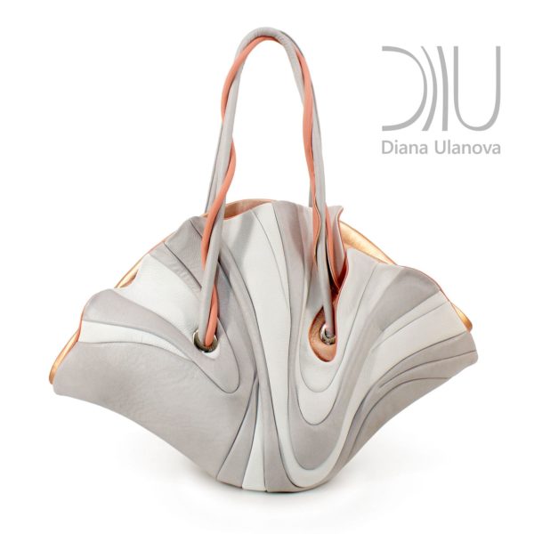 Female Designer Bags. Ginkgo White by Diana Ulanova. Buy on women-bags.com