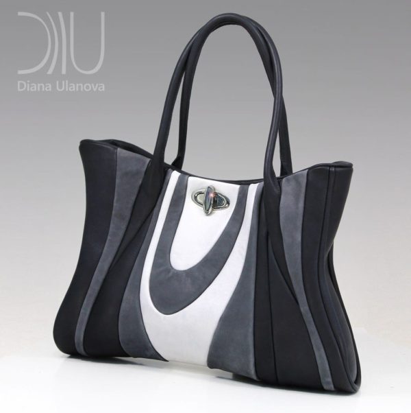 Female Designer Handbags. Russ Black/White by Diana Ulanova. Buy on women-bags.com