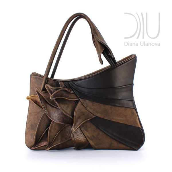 Designer Womens Handbag. Feathers by Diana Ulanova. Buy on women-bags.com