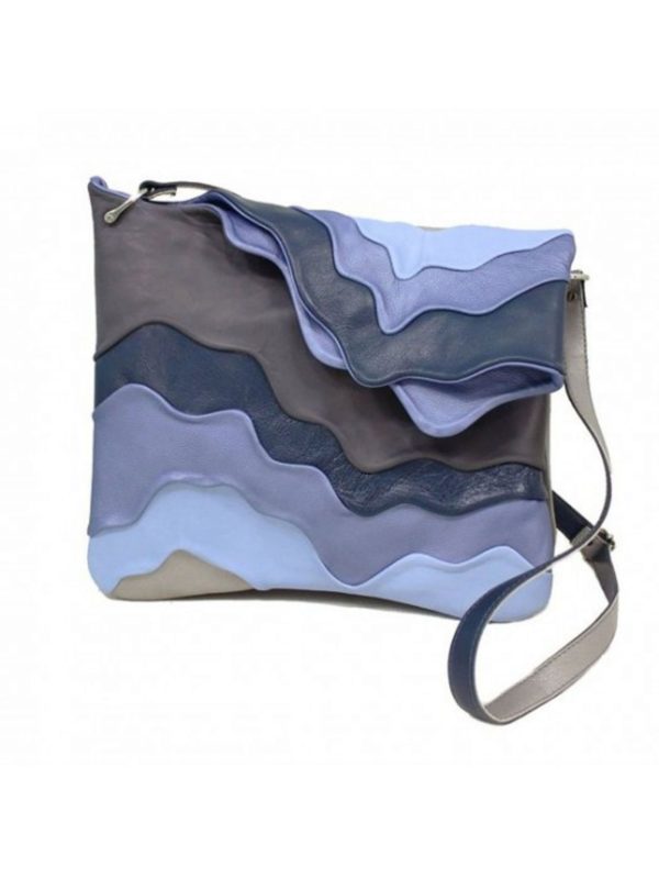 Shoulder Bags Designer. Surf Blue/Grey by Diana Ulanova. Buy on women-bags.com