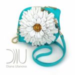 Chamomile aquamarine/White