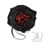 Rose mini Black/Red